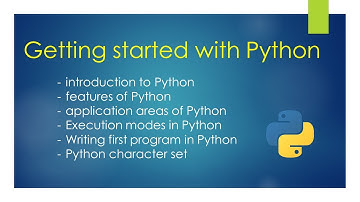 Getting started with Python | Hello world in Python | Unit-2 |  Class-11th CBSE Computer Science