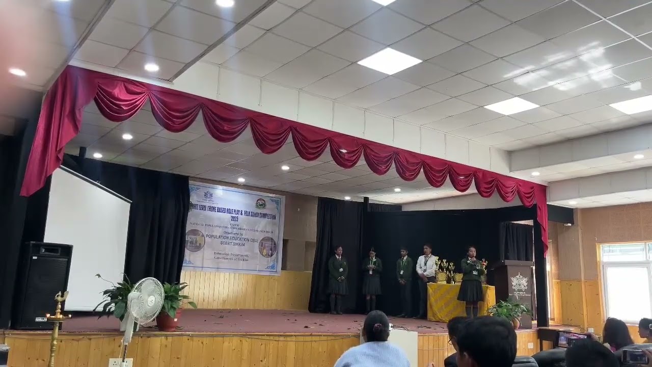 Role play in State level Namcheybong Sr Sec School 