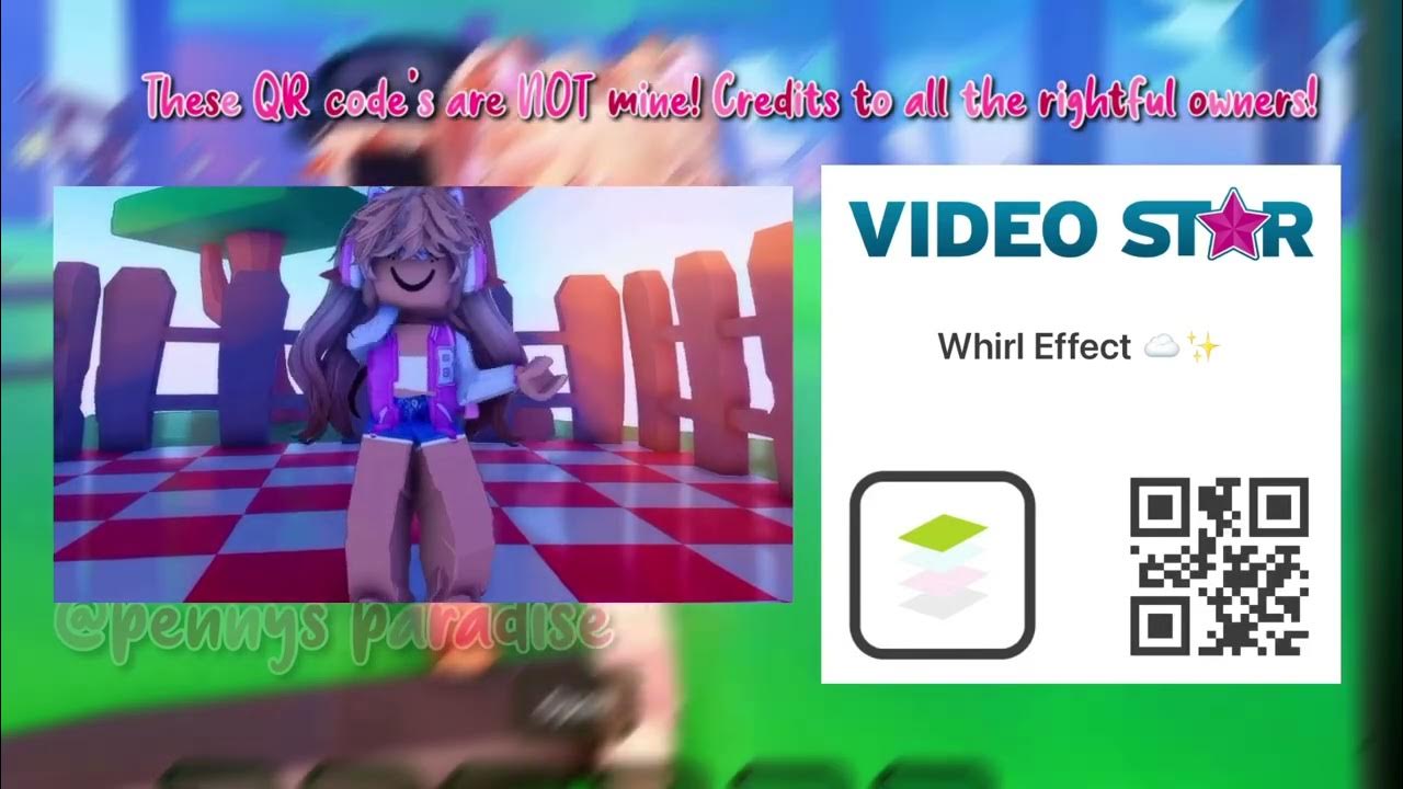 FREE VIDEO STAR QR CODES I USE IN MY EDITS!! 😼 (INTROS, SHAKES, EFFECTS