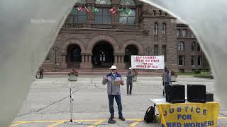 Injured Workers’ Day Rally - Fight for injured workers (late arrival from 50K charity ride) screenshot 2