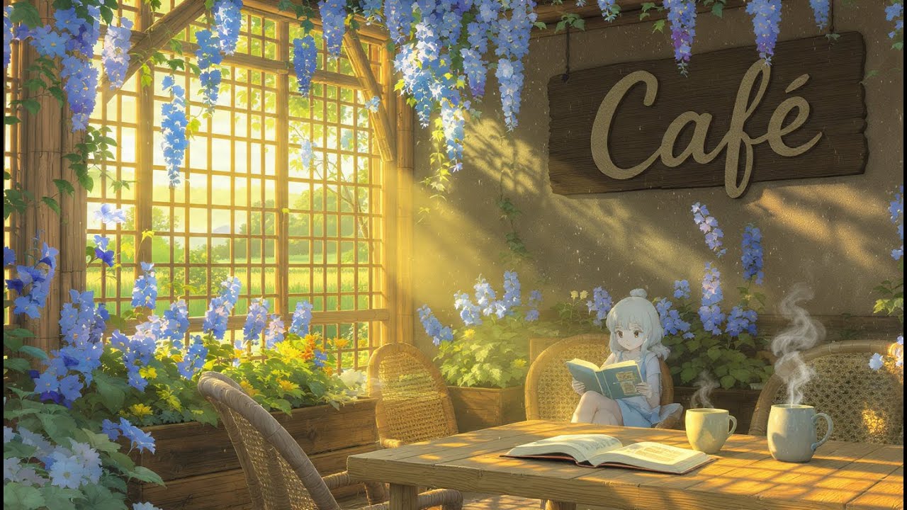 🔴 LIVE | Warm Cafe Night | Background Music for Office Work