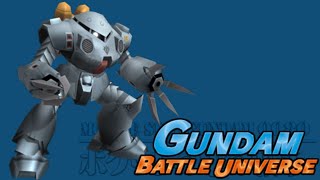 Gundam Battle Universe - Zgok E All Moves