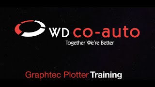 Graphtec Plotter Training #4   Continue With Vinyl onto Plotter to Print
