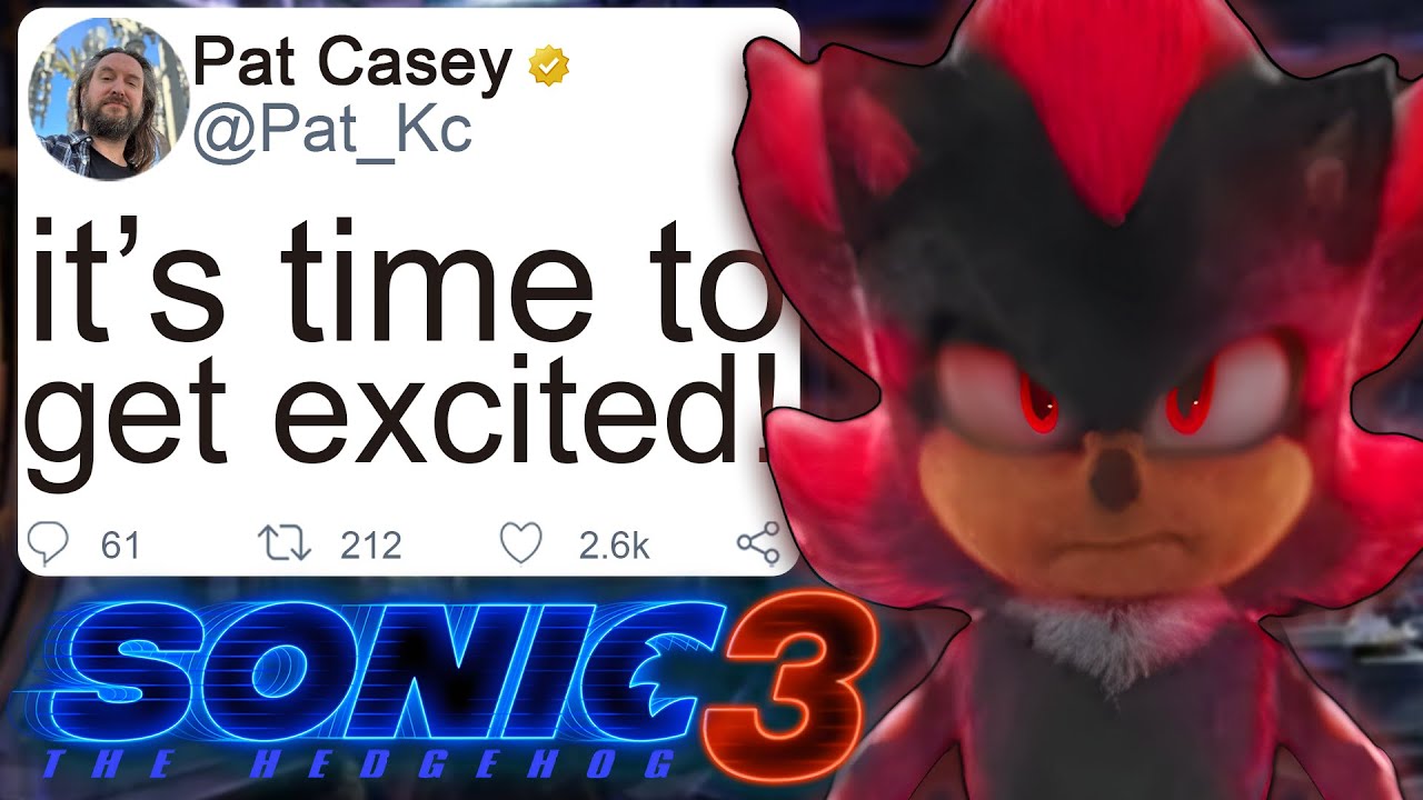 Sonic Movie 3 FIRST LOOK COMING SOON?! [official tweet!] 