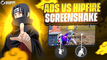 How to Improve Hipfire in BGMI | Hipfire vs ADS | Screenshake Secrets in BGMI