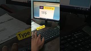Scooter short cut key in ms word 🛴 #windows #motivation #shorts #education #viral