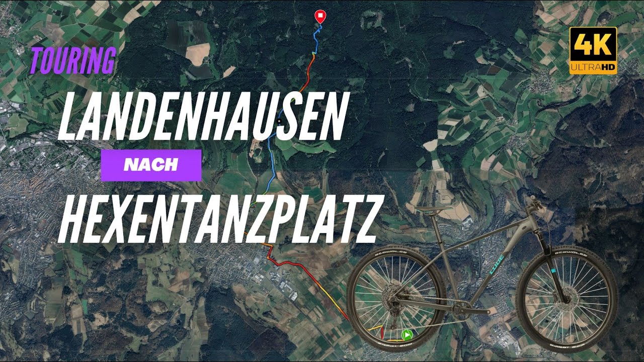 MTB Tour | Landenhausen zum Hexentanzplatz Angersbach in 4K