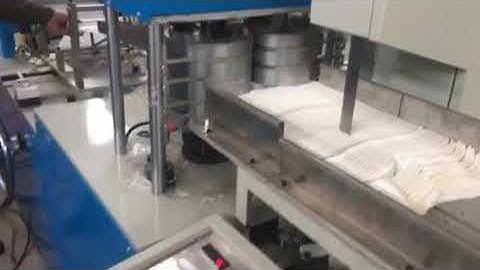 Automatic napkin 1/12  folding paper machine