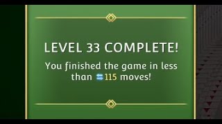 Level 33 WINNIE THE POOH Tripledot Solitaire Journey