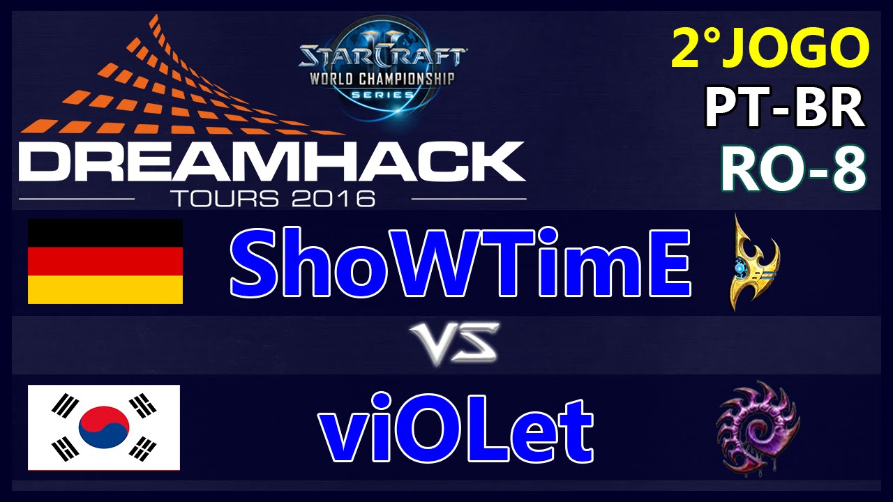 StarCraft 2 - ShoWTimE vs viOLet J2 (PvZ) - RO 8 - WCS: Spring Circuit Championship [PT-BR]