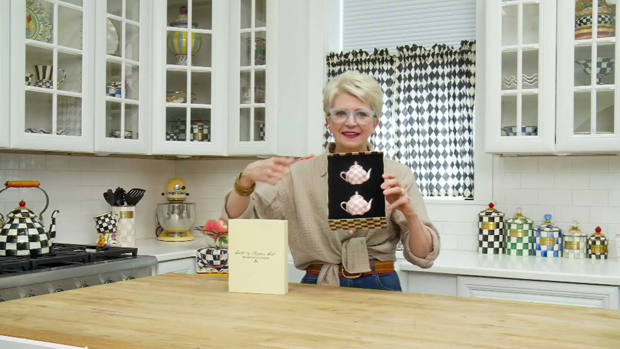 MacKenzie- Childs Salt &amp; Pepper Sets on QVC