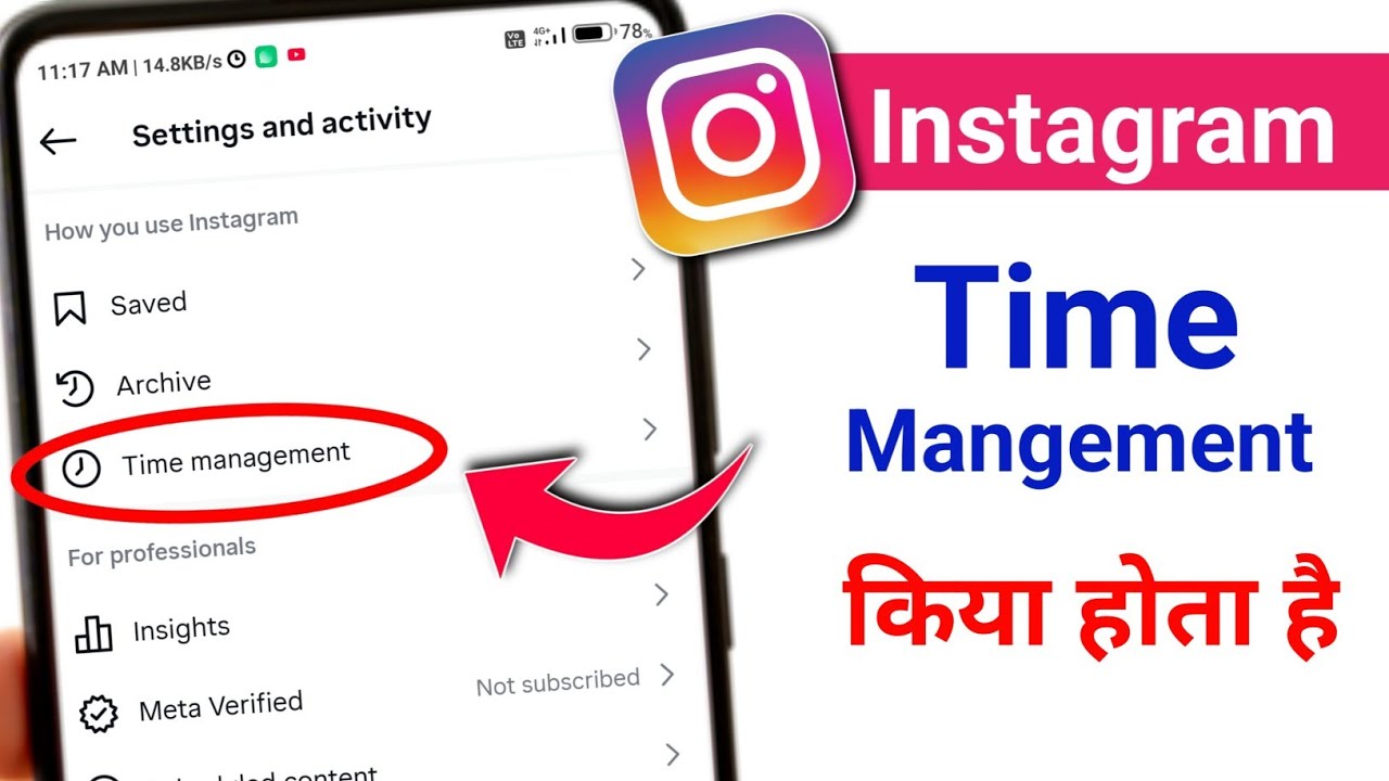 How To Set A Time Limit On Instagram | Instagram Time Management ...