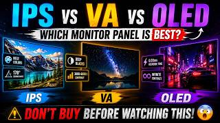 IPS vs VA vs OLED — which monitor panel is actually best for you