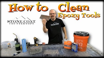 How to Clean Epoxy Tools