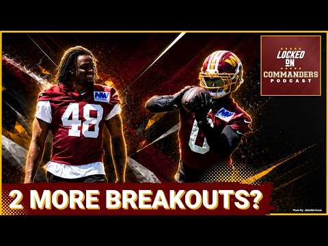 CONTROL: Mike Sainristil Can Lead Commanders' Breakout Wave As Joshua Josephs Chases Snaps