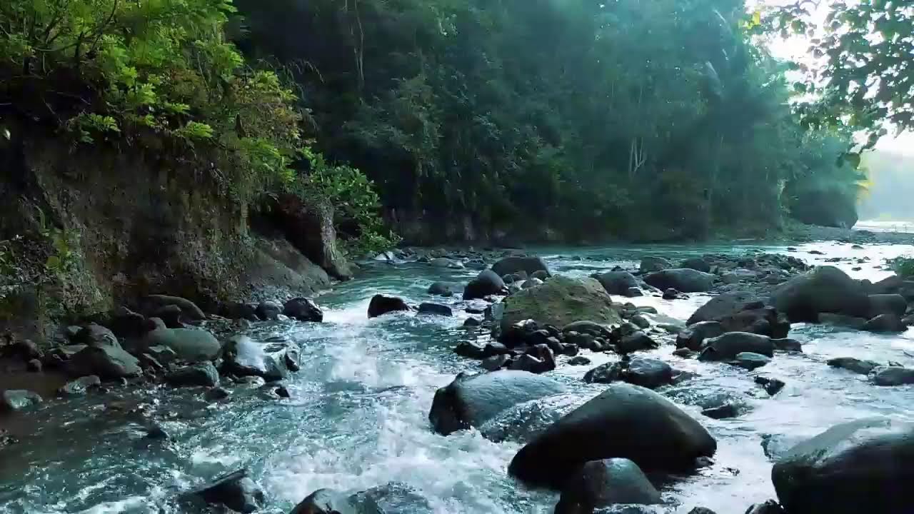Nature’s Pulse – River Flow for Focus, Sleep, and Healing | Sacred Stream Echoes