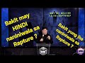 Believing In The Rapture Understanding God S Promise Bishop Emi Domingo Nov 9 2025 