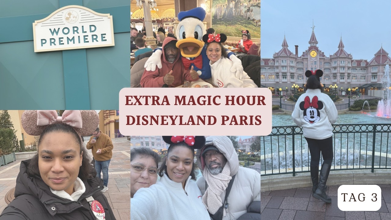 lohnt sich die Extra Magic Hour? Disneyland Paris Vlog 28.01.26 ein ereignisreicher Tag.