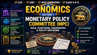 Monetary Policy Committee (MPC) Explained | Lecture 7 | RBI, Repo Rate & Inflation | UPSC Economics