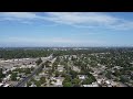 Aerial Drone Footage - 08-09-22 Fresno, CA - Cargo Train Southbound
