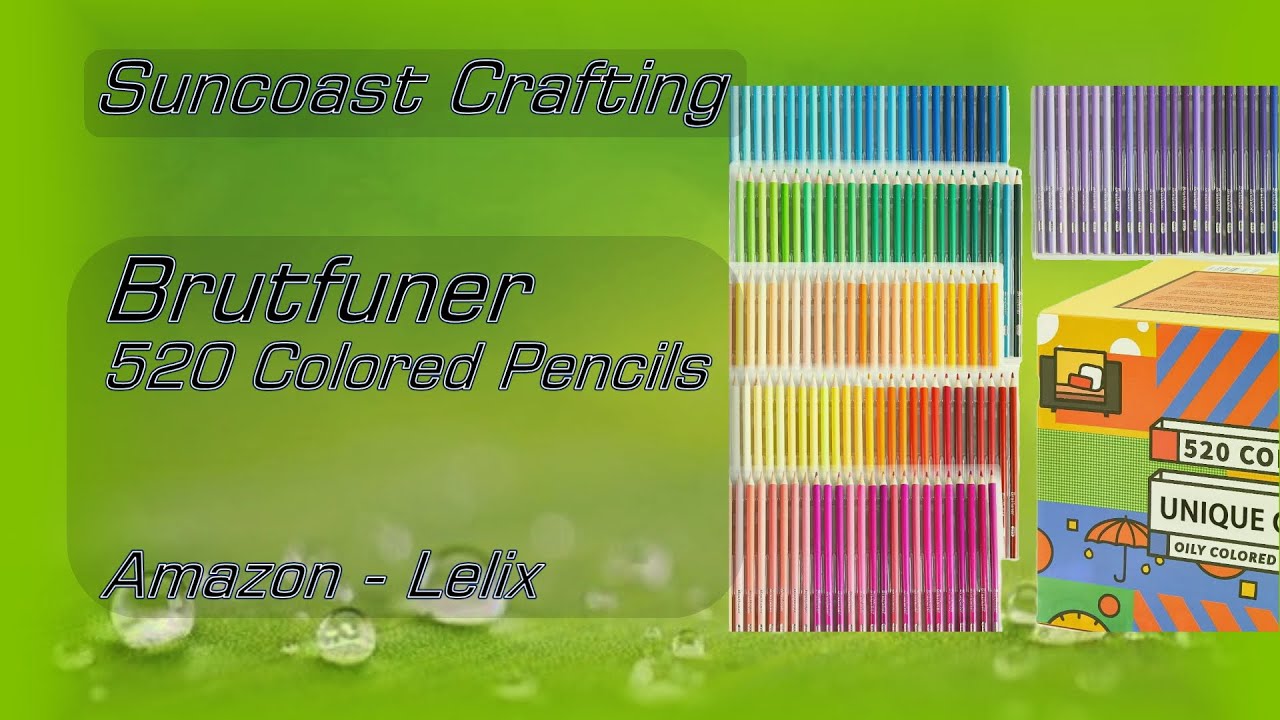 520 Oily Colored Pencils, Brutfuner, Lelix, Amazon - YouTube