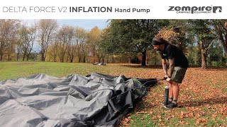 Zempire Delta Force V2 - Inflation Video (Hand Pump)