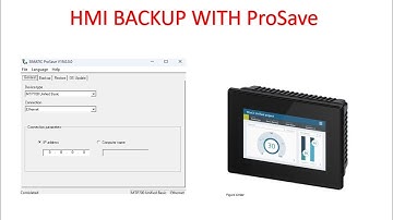 Siemens HMI Backup