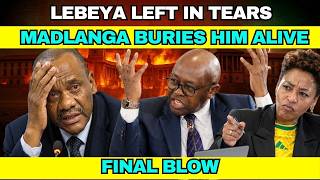 Lebeya Left in TEARS as Madlanga BURIES HIM ALIVE