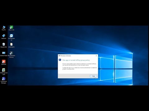 How to fix Windows Defender is turned off by group policy ((Problem Solve))
