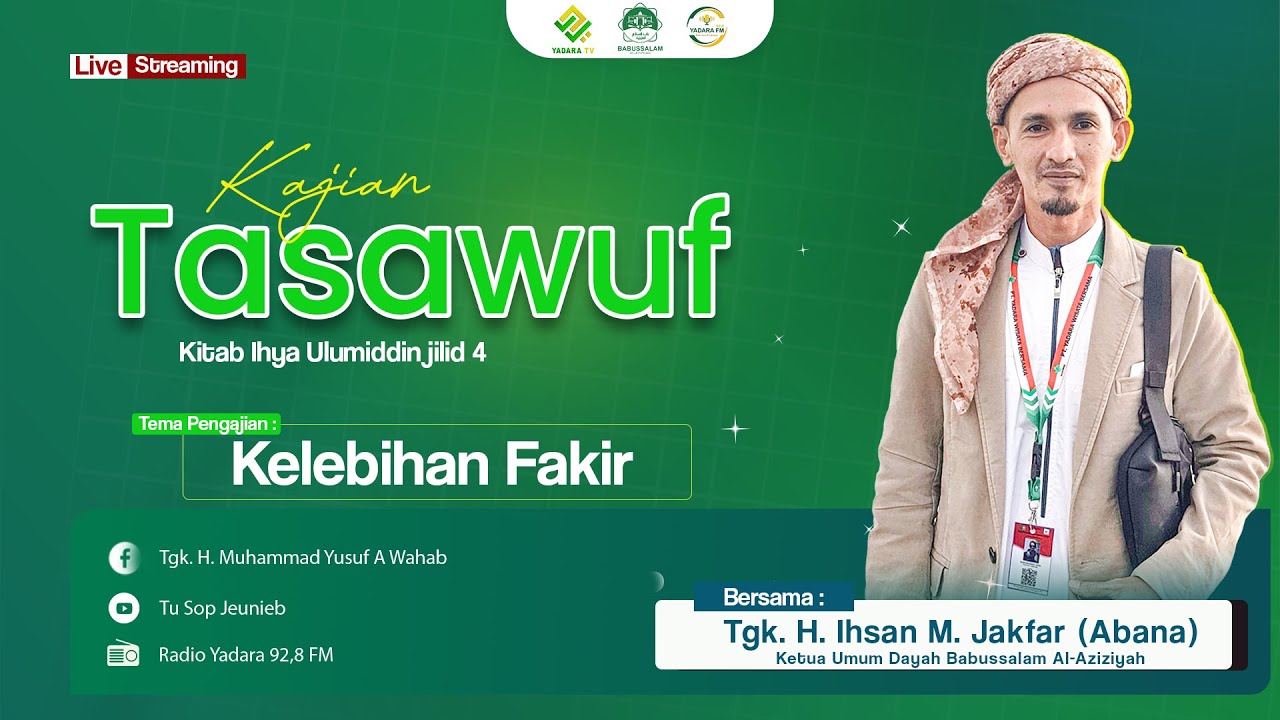 ⭕ LIVE 05/11/2025 | Pengajian Tasawuf Bersama Abana Ihsan