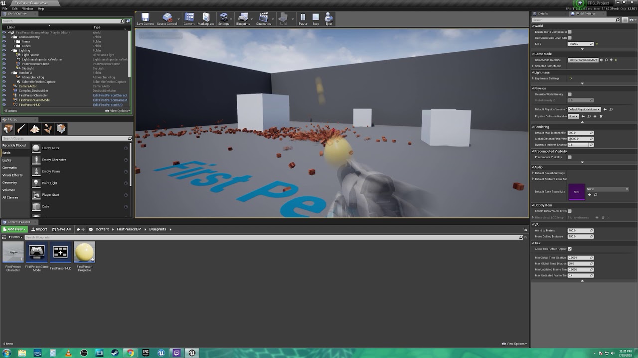 PhysX Demo - YouTube
