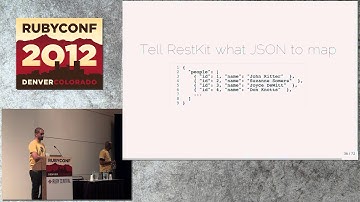 Ruby Conf 12 - RubyMotion for Faster/Client Server Development by Tammer Saleh and Randall Thomas