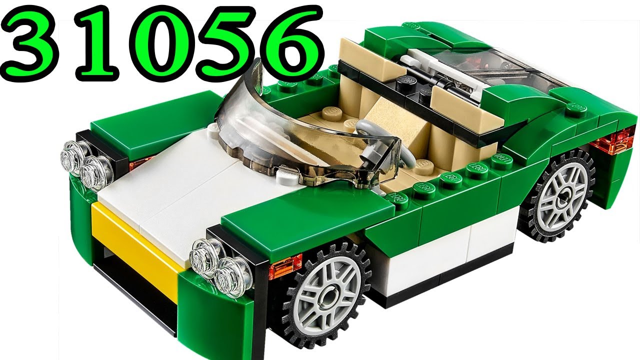 Lego машина зеленая