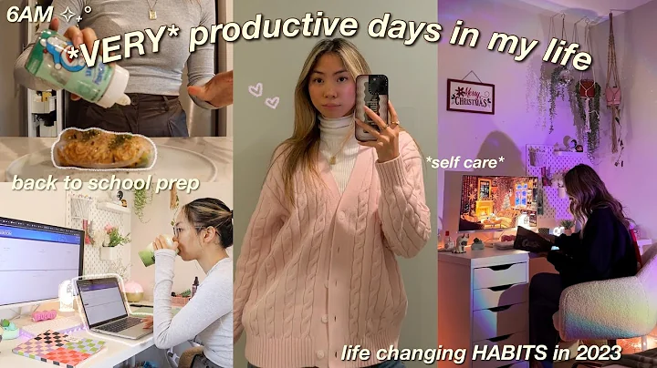 VERY productive days in my life  back to school pr...