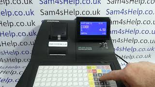 WARNING REQ PRICE Error Message Sam4S NR500 / NR-510FB / NR-520FB Cash Registers