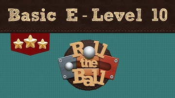 Roll the Ball | Basic E Pack - Level 10 | 3 Stars