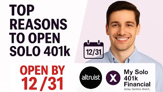 Altruist Advisors: Open Solo 401k by 12/31 to Unlock your Mega Backdoor Roth, $1500 in Tax Credits 📱 It S Not Too Late Upgrade Altruist Solo 401k For 2025 Mega Backdoor Roth
