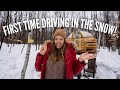 SOLO Winter Road Tripping in Québec, Canada - Magical Yurt, Off the Grid, and Maple Syrup