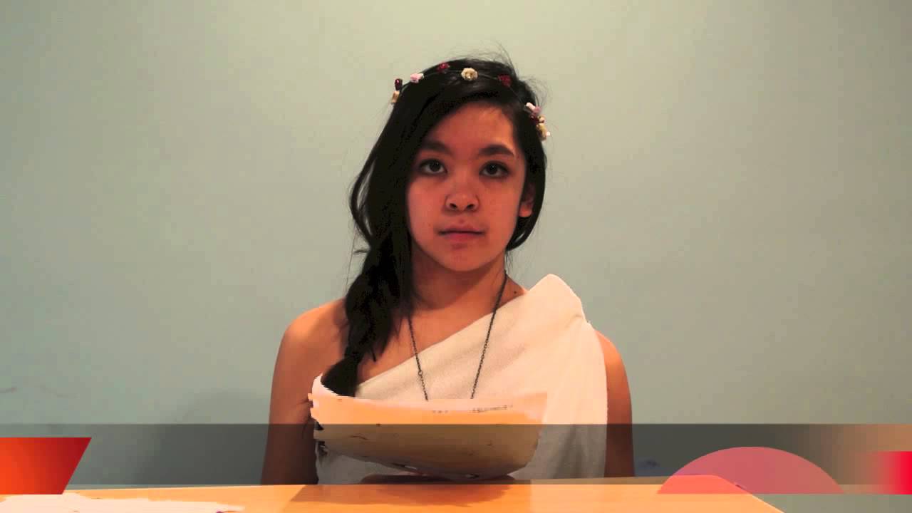 Ancient Rome Newscast-Clarise Rueda and Megan Tantuico - YouTube