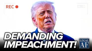 Trump Loses It As Demands By Maga For Trump Impeachment Grow