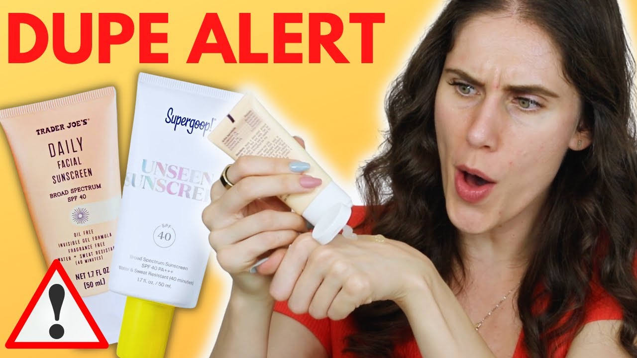 Is This $9 SPF A Dupe For Supergoop’s $40 Unseen Sunscreen?! Testing Trader Joe’s Clear SPF