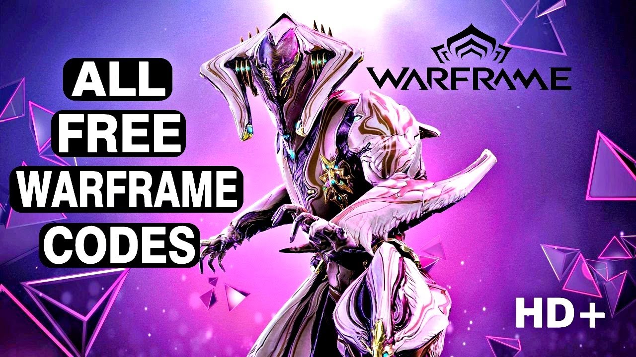 Warframe Platinum Promo Codes List for Skin, Glymph (2023)