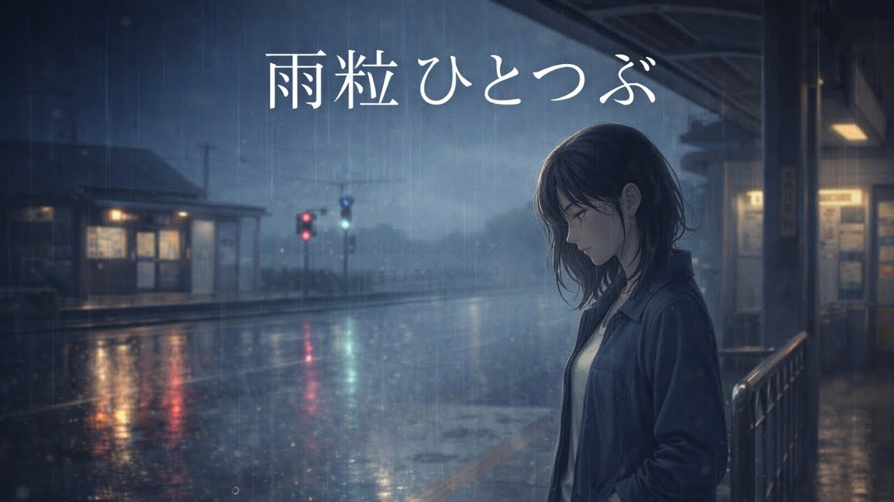 雨粒ひとつぶ