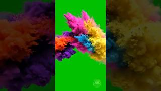Holi Color Splash Green Screen    Holi Colour Green Screen Effect holiediting  colorsplash