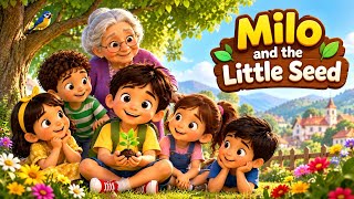 Datos Milo and the Little Seed | A Heartwarming Story for Kids #kindness #moralstory Noticias