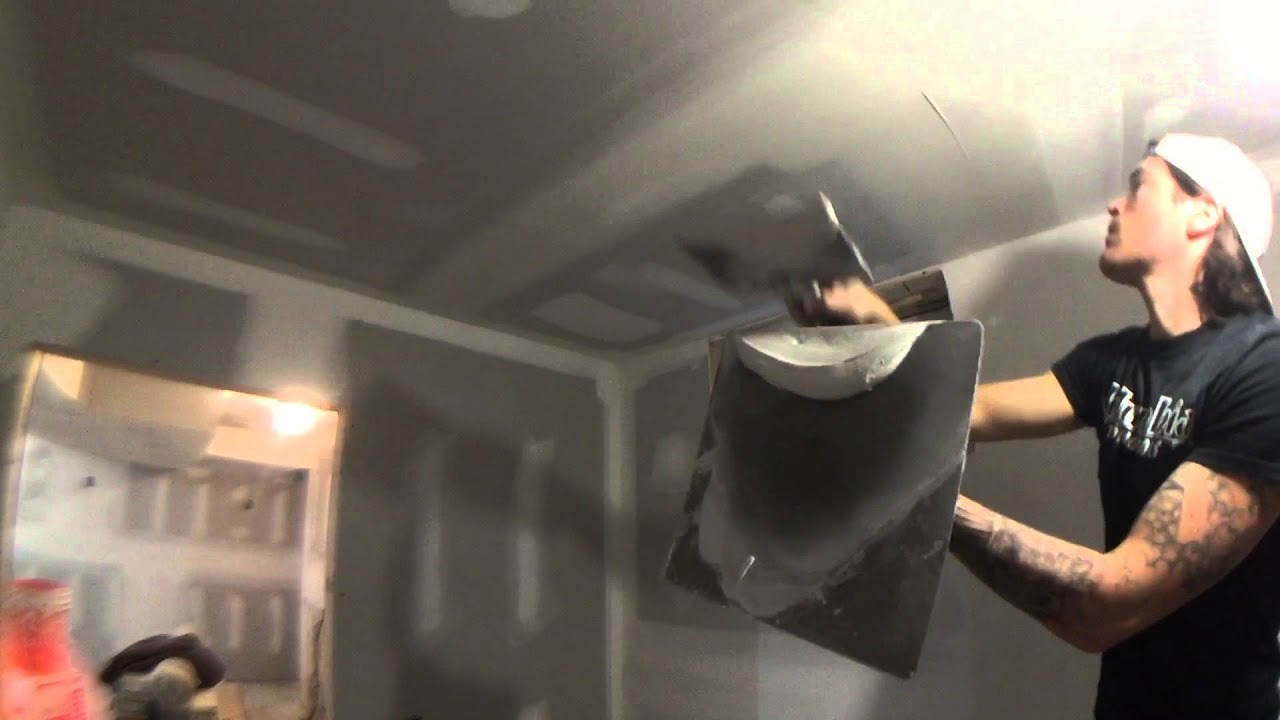 Skimming ceilings In a basement YouTube