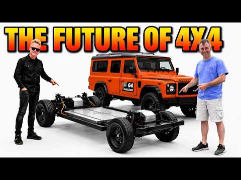 They Built a Tesla-Powered Platform for ANY Classic 4x4 | Electric Classic Cars Exclusive