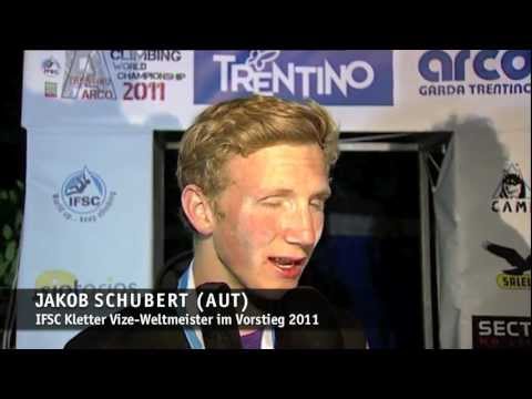 JAKOB SCHUBERT ist IFSC Kletter Vize-Weltmeister i...