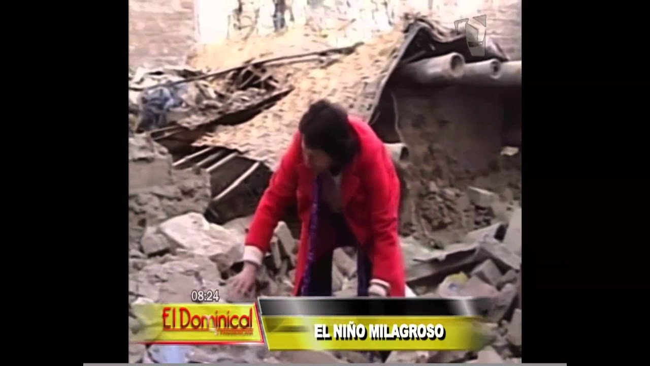 El niño milagroso: 'Chicho' la víctima de terremoto que es símbolo de fe en Ica