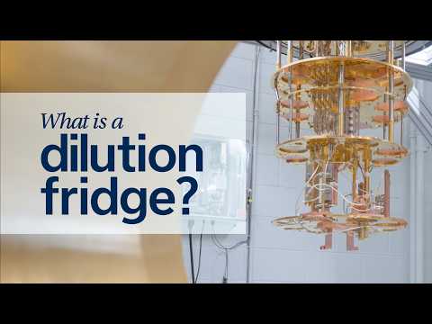 What is a dilution fridge? | Quantum science at Fermilab